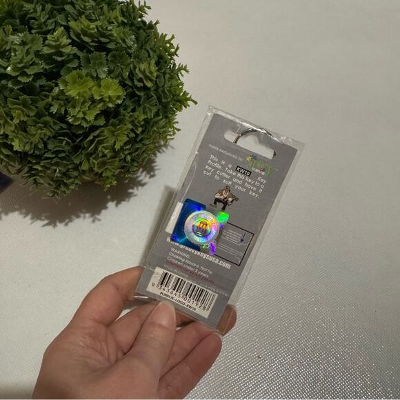 NWT Purdue University Boilermaker KW10 Blank Key‎ Chain - Picture 2 of 2